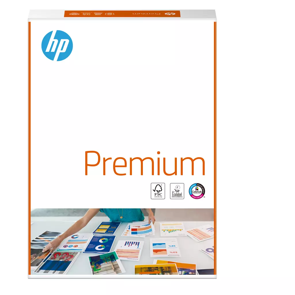 HP FSC Premium A4 80gm BX5 Reams 66249XX