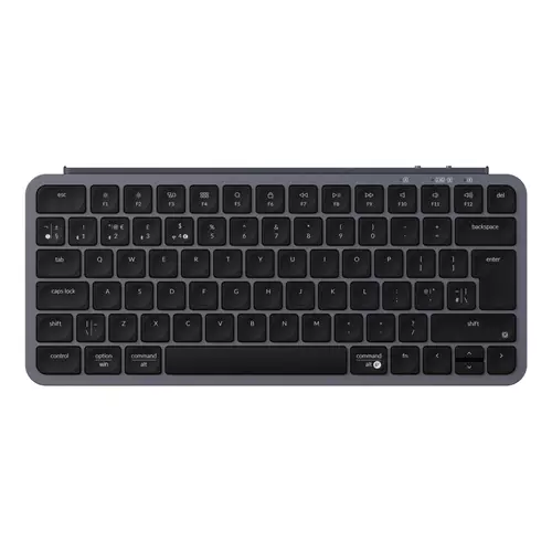 Keychron B1 Pro keyboard Home/Office USB + RF Wireless + Bluetooth QWERTY UK English Grey