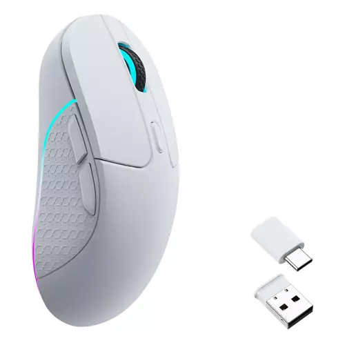 Keychron M3 mouse Gaming Right-hand RF Wireless + Bluetooth Optical 26000 DPI