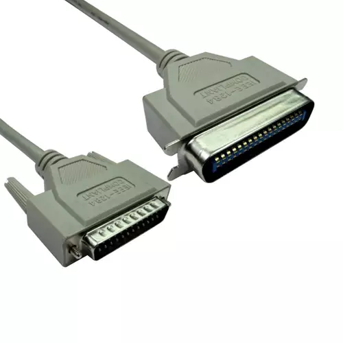 Cables Direct IEEE 1284 2m parallel cable White