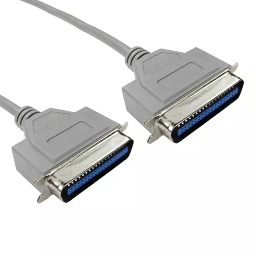 Cables Direct 10m Centronic M - M parallel cable Grey