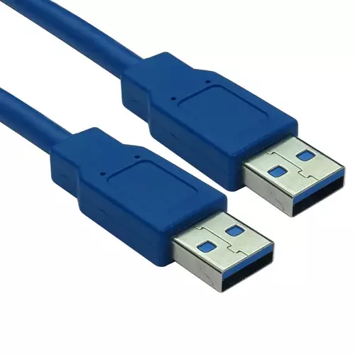 Cables Direct USB 3.0 A 3m USB cable USB 3.2 Gen 1 (3.1 Gen 1) USB A Blue