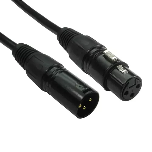 Cables Direct 2XLR-BK060 audio cable 6 m XLR (3-pin) Black