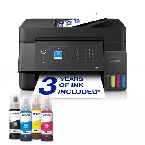 Photos - All-in-One Printer Epson EcoTank ET-4900 inkjet printer 5760 x 1440 DPI A4 Wi-Fi C11CL59401 