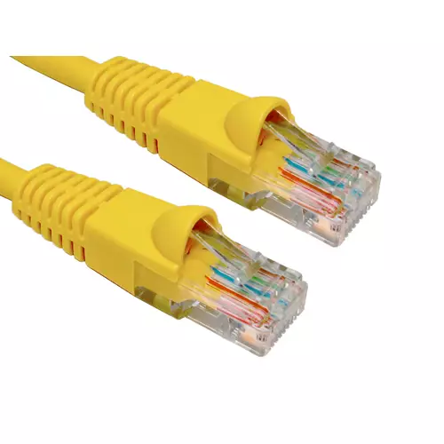 Cables Direct B6-505Y networking cable Yellow 5 m Cat6 U/UTP (UTP)