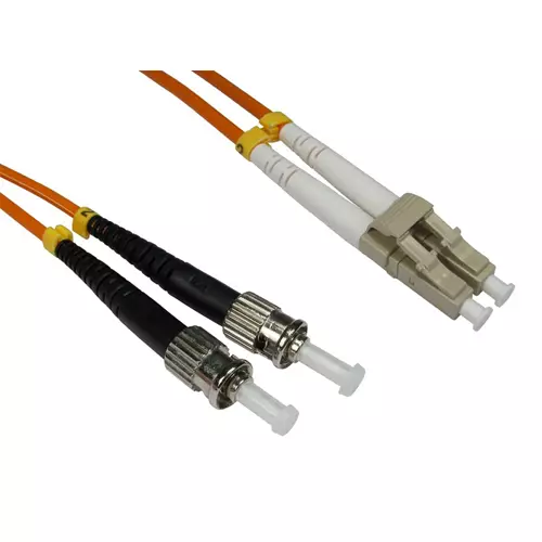 Cables Direct 15.0m LC-ST 50/125 MMD OM2 InfiniBand/fibre optic cable 15 m Orange
