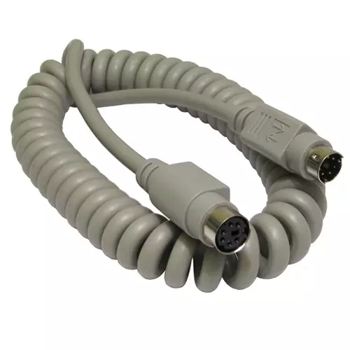 Cables Direct EX-032 PS/2 cable 2 m 6-p Mini-DIN Grey