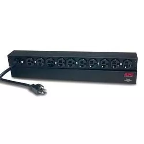 APC Rack PDU Basic 1U 20A 120V power distribution unit (PDU) Black