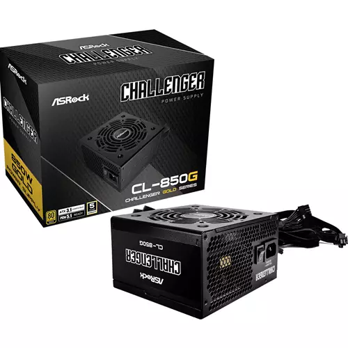 Asrock Challenger CL-850G power supply unit 850 W 20+4 pin ATX ATX Black