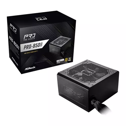 Asrock PRO-850G power supply unit 850 W 24-pin ATX ATX Black