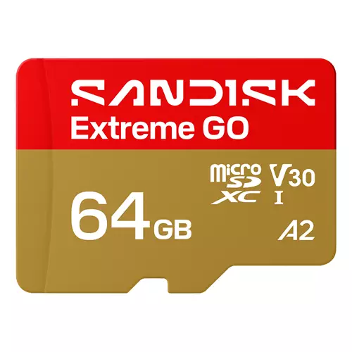 SanDisk Extreme GO 64 GB MicroSDXC UHS-I