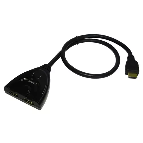CDL 2 WAY HDMI BLACK
