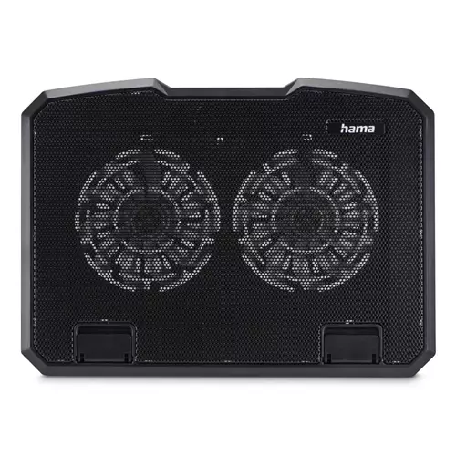 Hama Black Metal laptop cooling pad 39.6 cm (15.6")