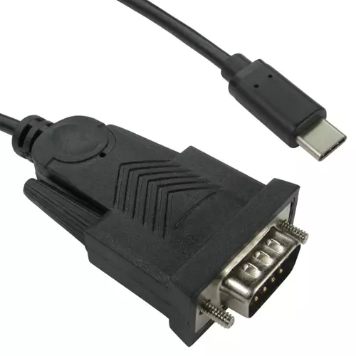 CDL 2M USB-C to D9 RS232 Adapter