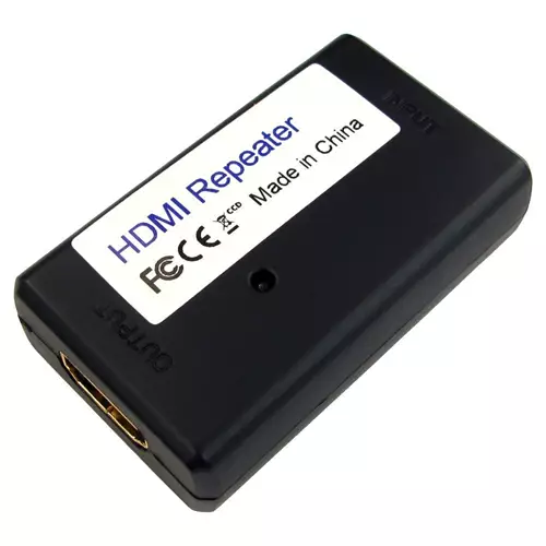 Cables Direct HD-RP001A AV extender AV repeater Black
