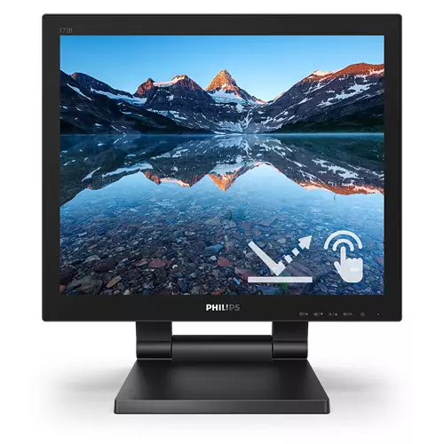 Philips 172B9TL computer monitor 43.2 cm (17") 1280 x 1024 pixels Full HD LCD Touchscreen Black
