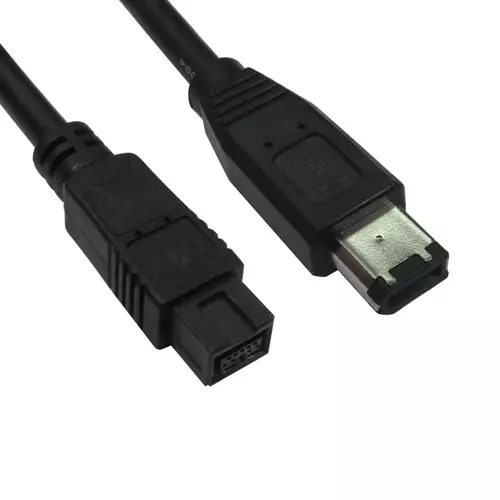 Cables Direct CDLIEE-1202-3M FireWire cable 9-p Black