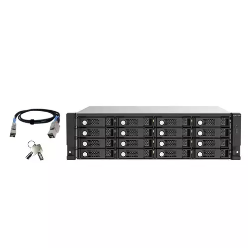 QNAP TL-R1620Sep-RP HDD enclosure Black Grey 2.5/3.5"