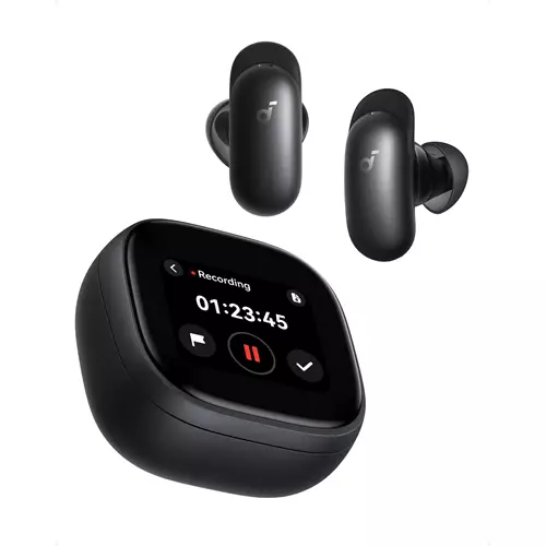 Soundcore Liberty 5 Pro Max Wireless Noise Cancelling Earbuds Black