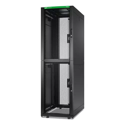 APC NetShelter SX Server Rack Enclosure Colocation 2 x 20U 600W x 1070D mm with Sides Black