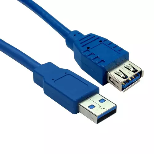 Cables Direct USB 3.0 USB cable USB 3.2 Gen 1 (3.1 Gen 1) 3 m USB A Blue