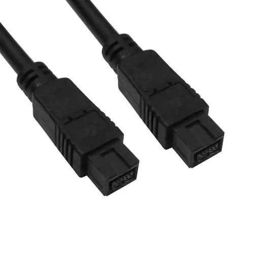 Cables Direct CDLIEE-1402-3M FireWire cable 9-p Black