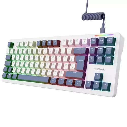 25874 GXT 872 Xyra TKL Mechanical Gaming Keyboard White