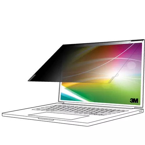 3M Bright Screen Privacy Filter for Microsoft Surface Laptop 7 13.8in 3:2 BPNMS005