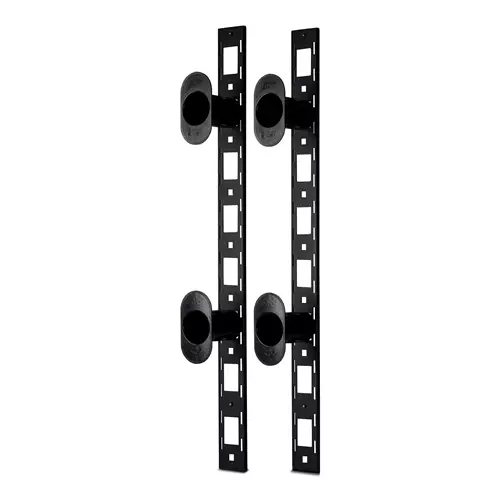APC NetShelter Cable Management Vertical Cable Manager Fiber Organizer Black 86 x 766 x 106 mm