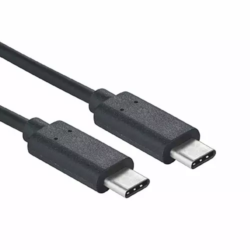 Cablenet 40-4301 USB cable USB 3.2 Gen 2 (3.1 Gen 2) 1 m USB C 20 Gbit/s 100 W Black