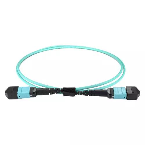 Cablenet MPO-12TC4MPO1 InfiniBand/fibre optic cable 1 m Aqua colour