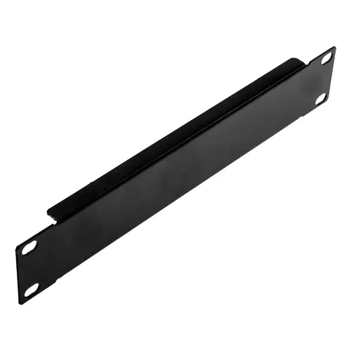 Cablenet 1u 10inch Blanking Panel Black. Type: Blank panel Housing material: Metal Product colour: Black