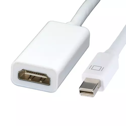 Cablenet 20cm Mini DisplayPort Male - HDMI 1.4b 1080p 60Hz White Adaptor. Cable length: 0.2 m Connector 1: Mini DisplayPort Connector 2: HDMI. Quantity per pack: 1 pc(s)