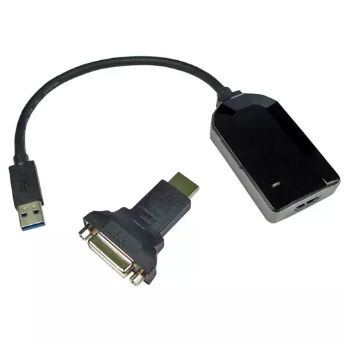 Cablenet 20cm USB 3.0 Type A Male - HDMI Female Tailed Adaptor. USB connector type: USB Type-A USB connector gender: Male USB connector form factor: Straight