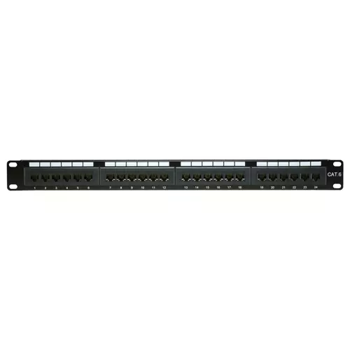 Cablenet 24 Port Cat6 UTP 1u Eco Patch Panel