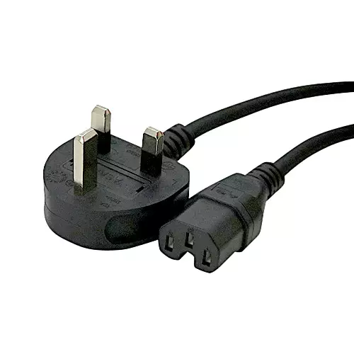 Cablenet 2m UK (13 Amp) - IEC C15 Hot Condition Black H05RN-F 1.0mm Power Leads. Cable length: 2 m Connector 1: Power plug type G Connector 2: C15 coupler. Input voltage: 250 V