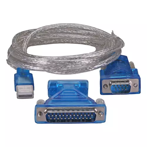 Cablenet 2m USB 2.0 Serial DB9/25 Converter