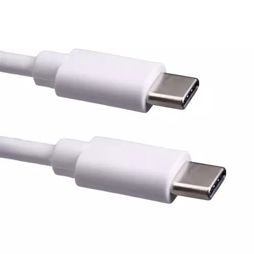 Cablenet 2m USB 3.1c Male - USB 3.1c Male White Cable USB cable USB 3.2 Gen 1 (3.1 Gen 1) USB C 5 Gbit/s 60 W