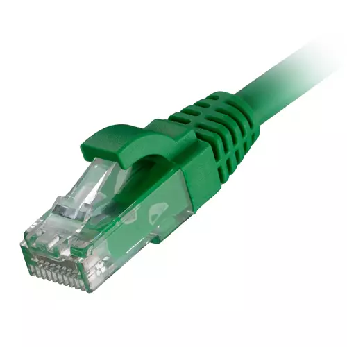 Cablenet CNL 100PK 1.5M C6 Gn UTP Ls 24AWG SB networking cable Green Cat6 U/UTP (UTP) Round