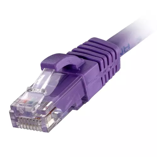 Cablenet CNL 100PK 2M C6 Vi UTP Ls 24AWG SB networking cable Violet Cat6 U/UTP (UTP) Round