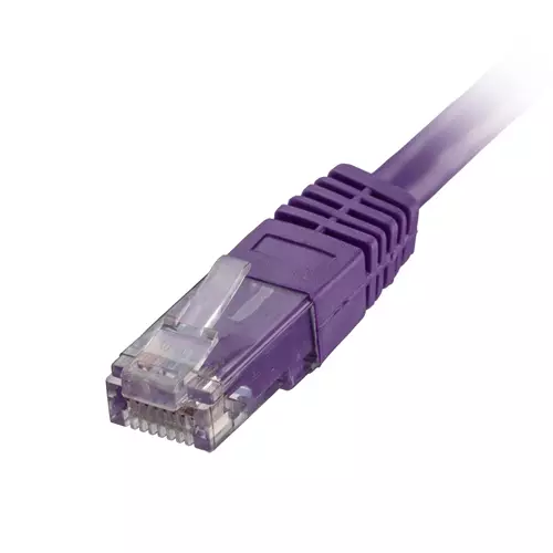 Cablenet CNL 100PK 2M C6 Vi UTP PVC 24AWG FMB networking cable Violet Cat6 U/UTP (UTP) Round