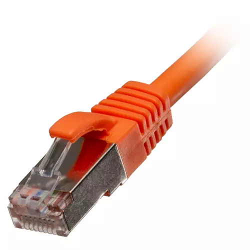 Cablenet CNL 100PK 2M C6a Or SFTP Ls 26AWG SB networking cable Orange Cat6a S/FTP (S-STP) Round