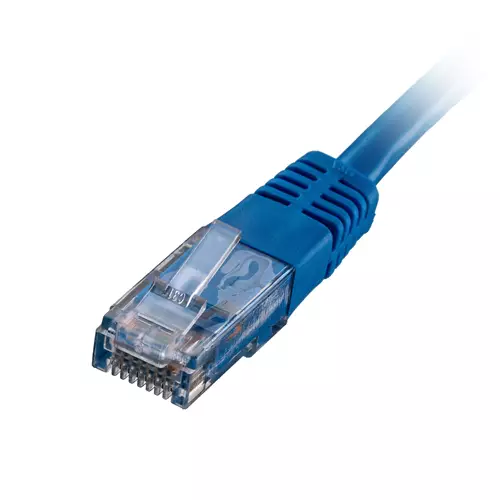 Cablenet CNL 100PK 3M C6 Bl UTP PVC 24AWG FMB networking cable Blue Cat6 U/UTP (UTP) Round