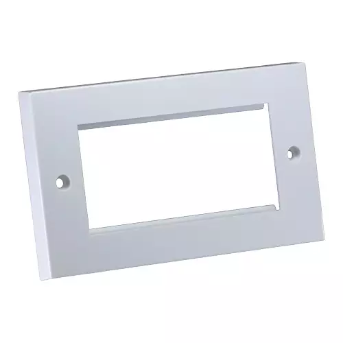 Cablenet Flush Double Gang Faceplate 146mm x 86mm