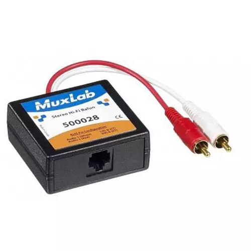 Cablenet Muxlab Stereo Hi-Fi Balun (RCA)