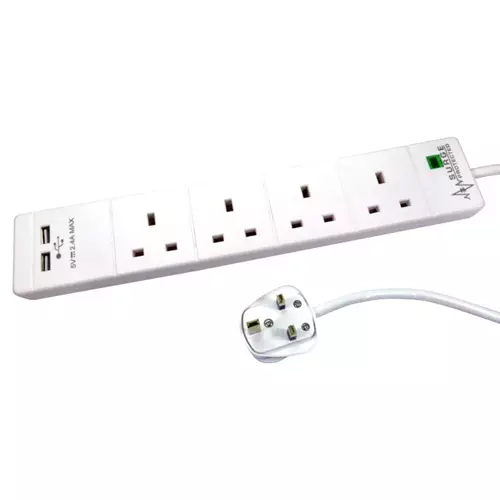CDL EXTENSION LEAD 4G SURGE 2 USB WHT 5M