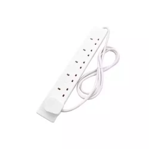 Target ELEC6WAY2M power extension 2 m 6 AC outlet(s) Indoor White