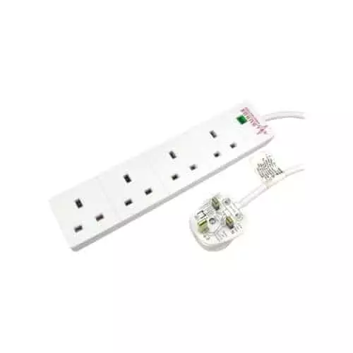 Target RB-05M04SPD surge protector White 4 AC outlet(s) 220-240 V 5 m