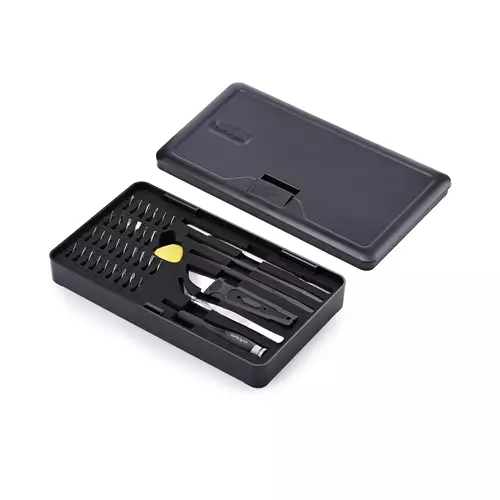 StarTech.com 40-Piece Computer Repair Toolkit for Laptop/PC/Electronics/Phone 30-Bit Precision Screwdriver Set Removable Lid with Magnetic Pad Prying Tools
