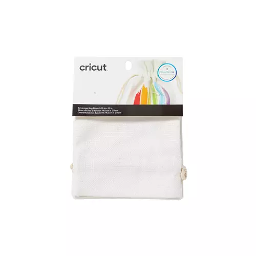 Cricut Wine Bag Blank White